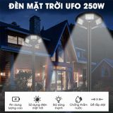  Đèn Đĩa Bay Năng Lượng Mặt Trời UFO 250W - UFO MĐ01 