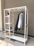  Tủ treo áo lắp ráp liền kệ - double closet 