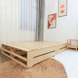  Giường pallet chân cao 30cm 