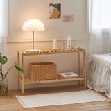  Kệ giày dép đa năng màu gỗ - bench size 80 