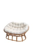  Ghế papasan đôi trắng 