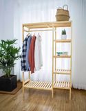  Tủ treo áo lắp ráp liền kệ - double closet 