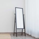  Gương kệ chữ a màu đen - a mirror shelf black 