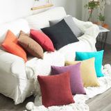  Gối trang trí sofa tone màu đơn giản 