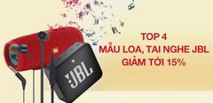  Quẩy tưng bừng cùng Halloween cùng 4 mẫu loa, tai nghe JBL giảm 15% 