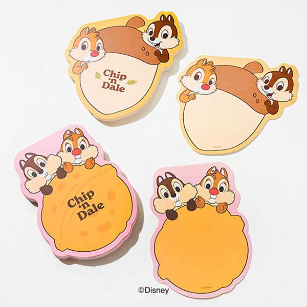 Giấy ghi chú Yellow Disney Chip'n Dale 60 tờ