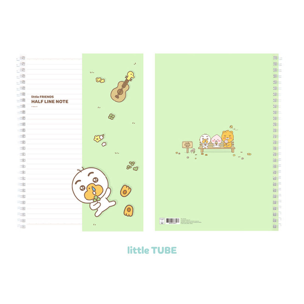 Sổ ghi chú lò xo B5 - Little Friends