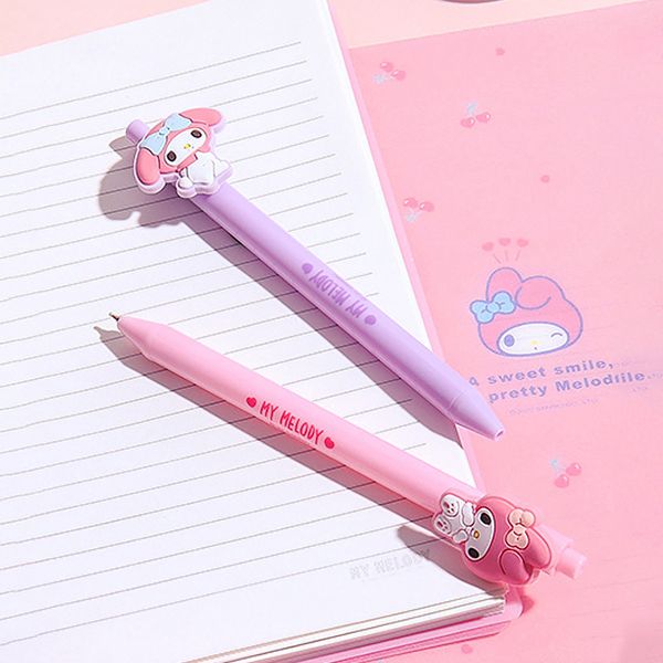 Bút bi ngòi đen 0.5mm Purple My Melody