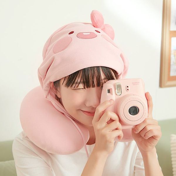 Gối chữ U có mũ trùm đầu Little Apeach