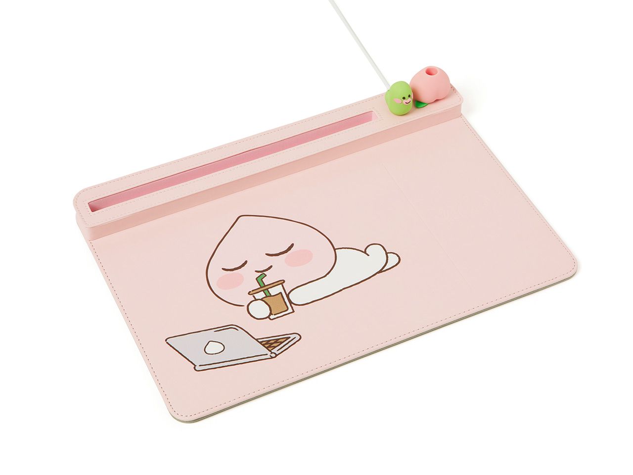 Tấm lót chuột kèm sạc không dây Organizer_Apeach