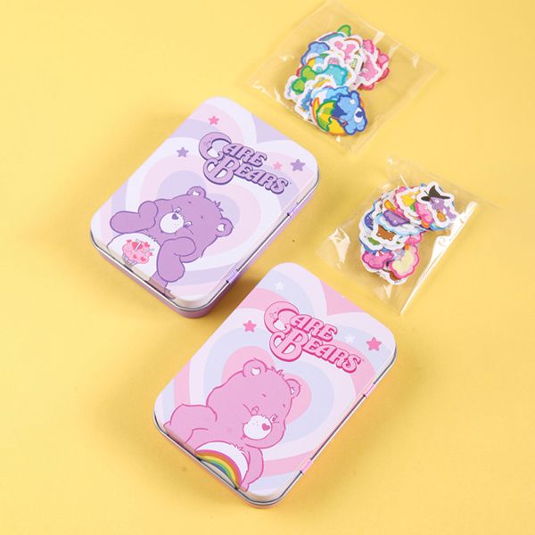 Set 60 sticker Care Bears - Purple