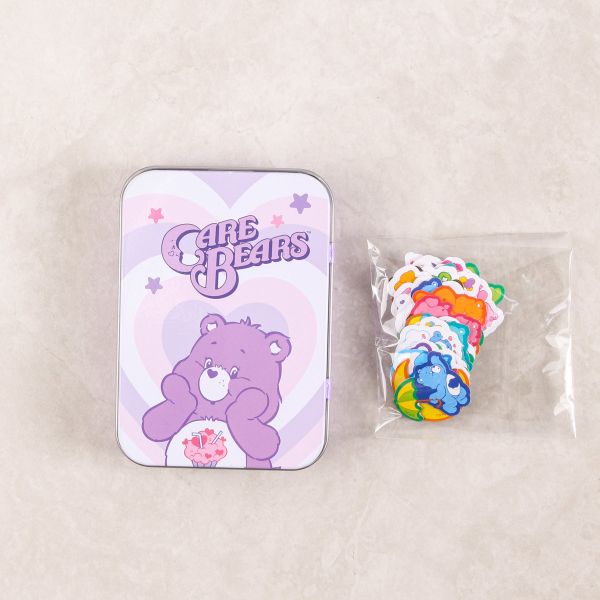 Set 60 sticker Care Bears - Purple