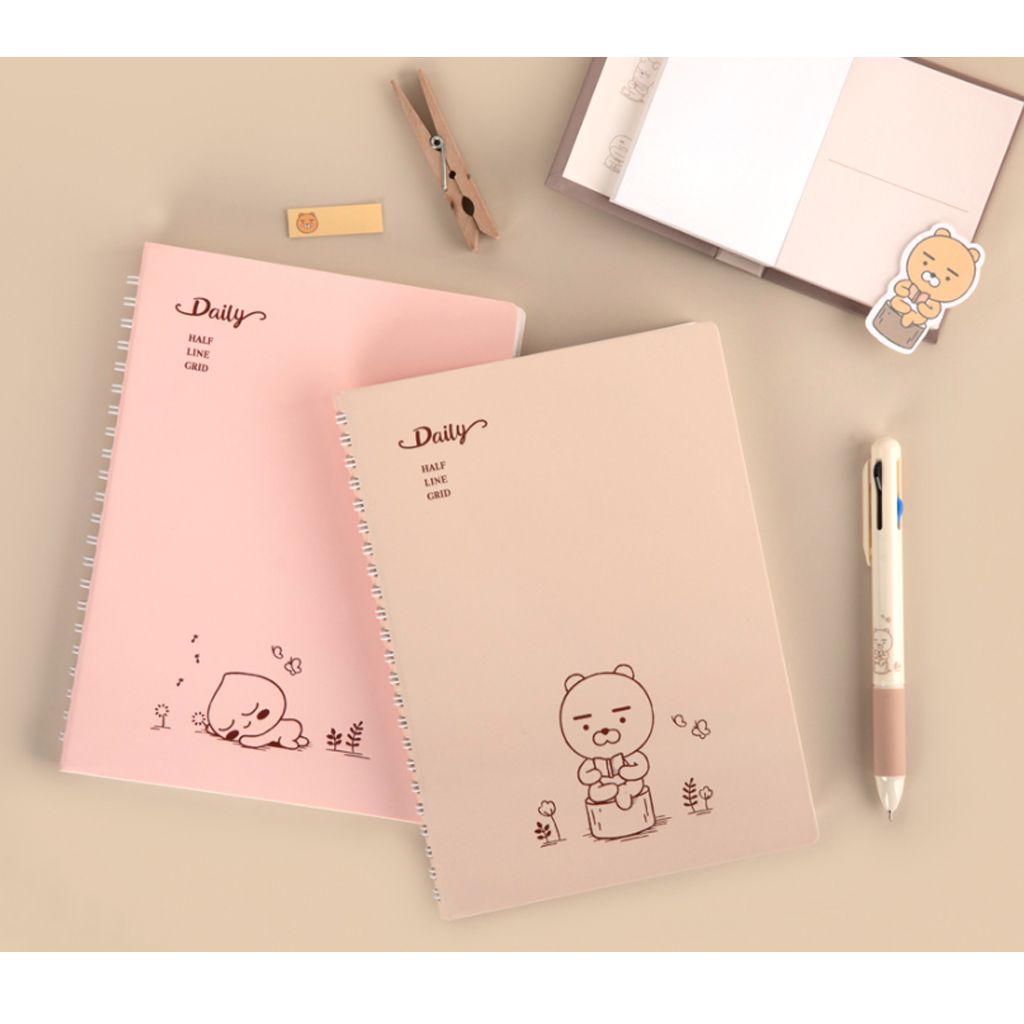 Sổ nhật ký Daily Ryan & Apeach (120 trang)