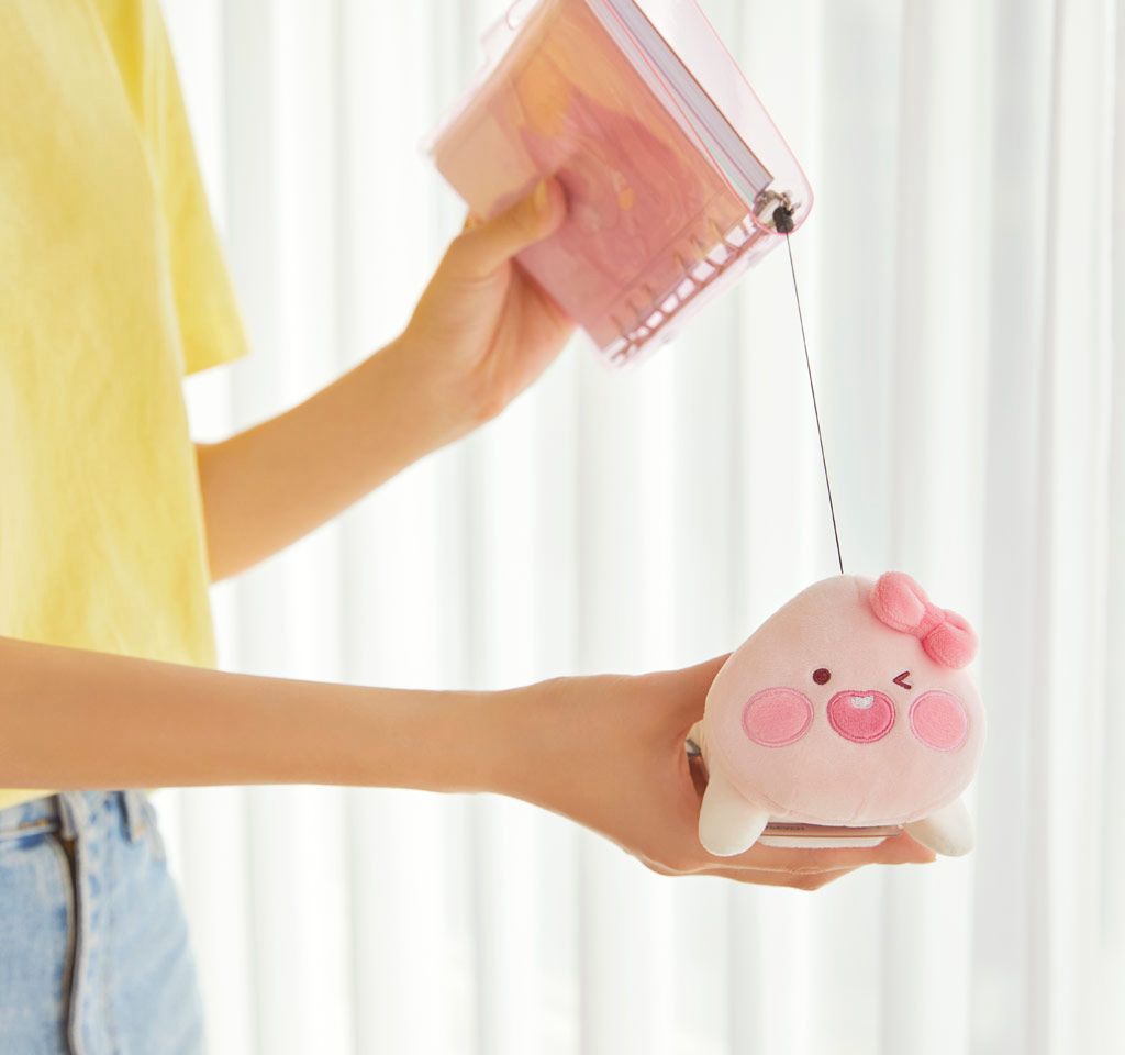 Móc treo thú bông đựng thẻ, tiền xu (Little Apeach)