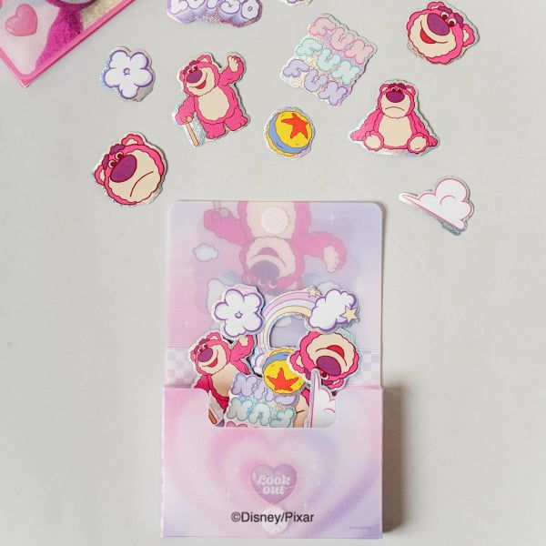 Set 20 sticker Lotso - Purple