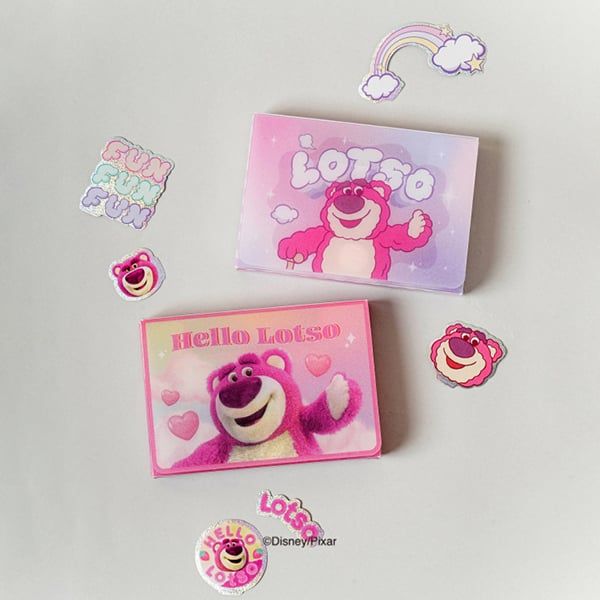 Set 20 sticker Lotso - Purple