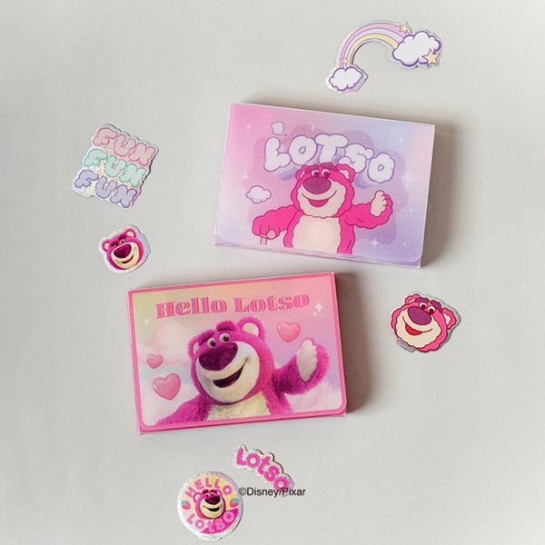 Set 20 sticker Lotso - Pink