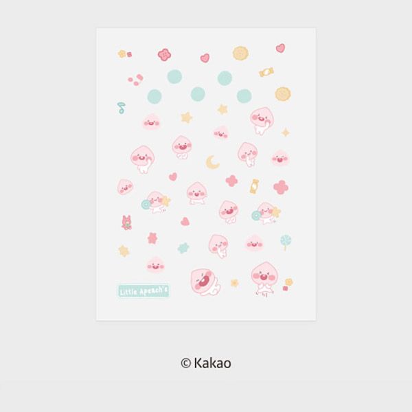 Sticker Nail Deco Little Apeach - Blue
