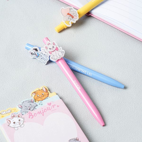 Bút bi ngòi đen 0.38mm Disney Animals - Blue