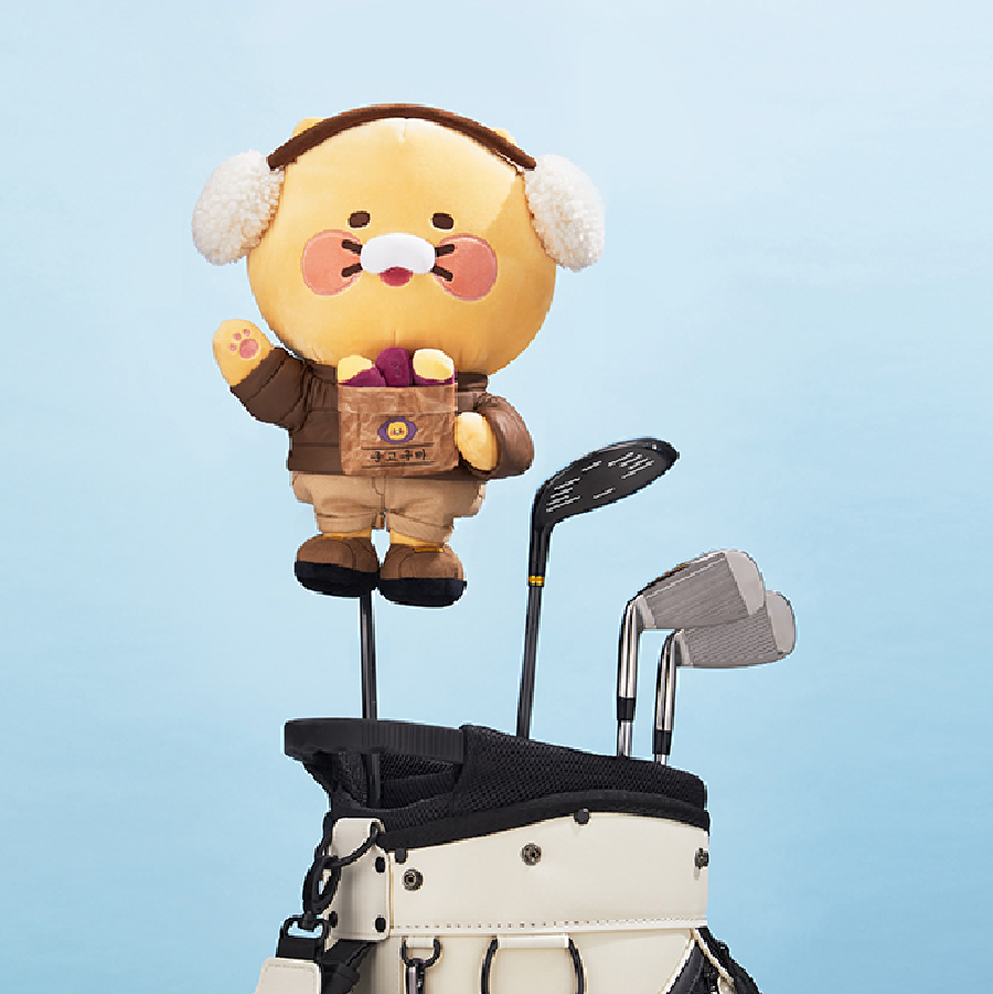  Bọc đầu gậy Golf sắt bằng vải hình thú Snuggle Driver Cover - Choonsik 