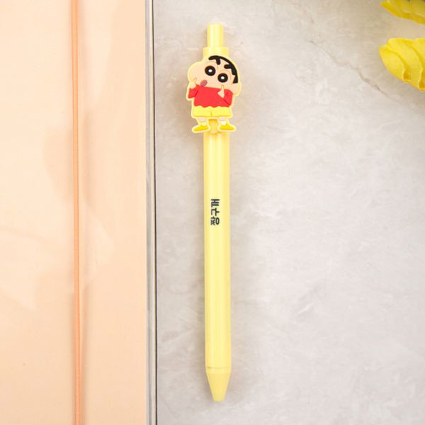 Bút bi ngòi màu đen 0.5mm Shin - Cậu bé bút chì