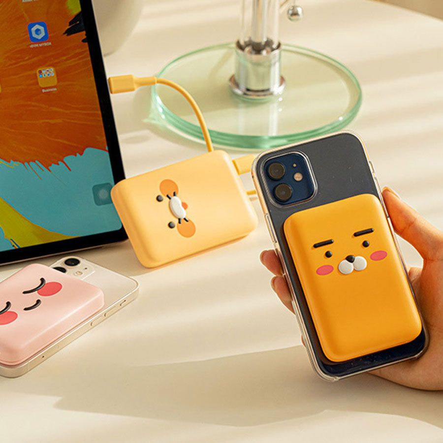Sạc dự phòng nam châm không dây 5000mAh