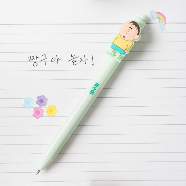 Bút bi ngòi màu đen 0.5mm Hiroshi