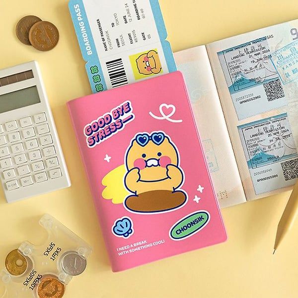 Ví đựng hộ chiếu Choonsik Pink