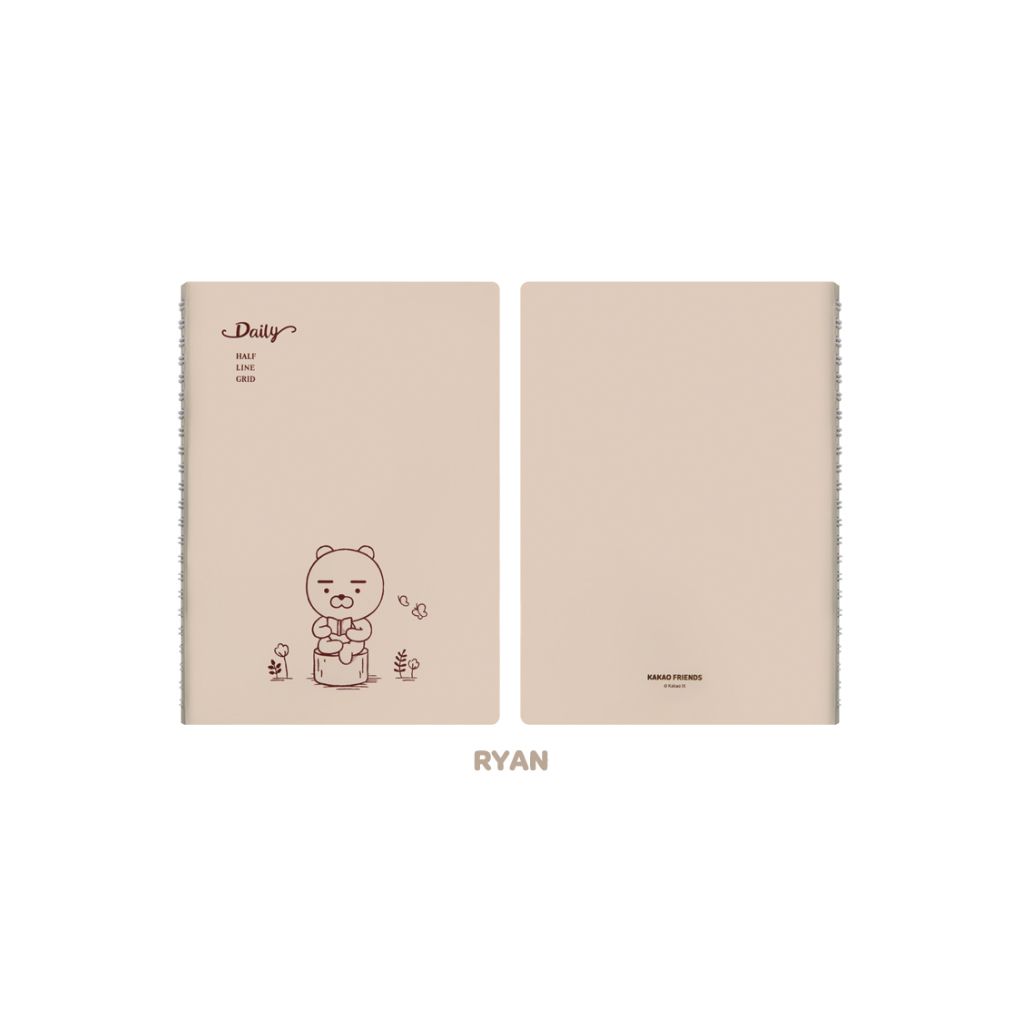 Sổ nhật ký Daily Ryan & Apeach (120 trang)