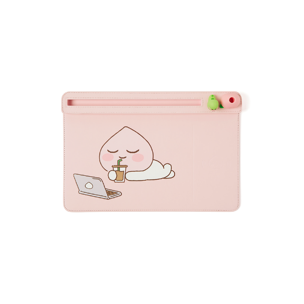 Tấm lót chuột kèm sạc không dây Organizer_Apeach