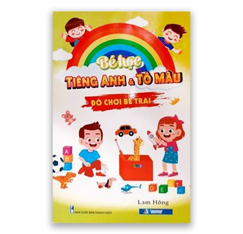 Bé Học Tiếng Anh & Tô Màu - Đồ Chơi Bé Trai