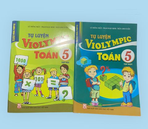 Combo Tự Luyện Violympic Toán - Lớp 5