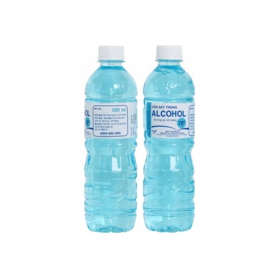 Alcohol 70°- Cồn sát trùng - 500ml