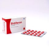 Bidiferon - Viên Sắt Bổ Máu - Hộp 100 Viên