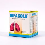 BIFACOLD - Điều Trị Viêm Phế Quản Cấp Và Mạn Tính - Hộp 30 Gói