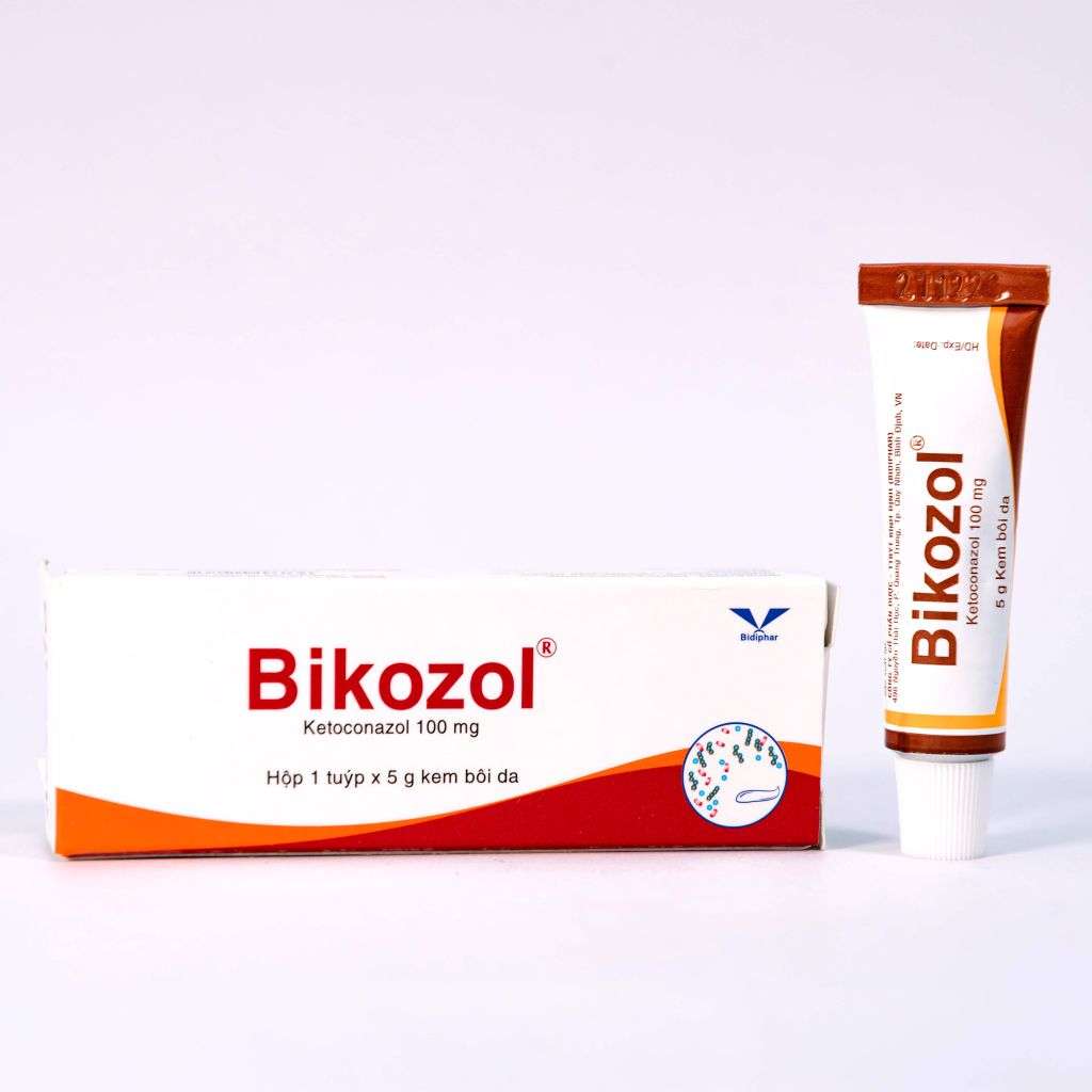 Bikozol - Kem Bôi Trị Nấm - Tuýp 5g