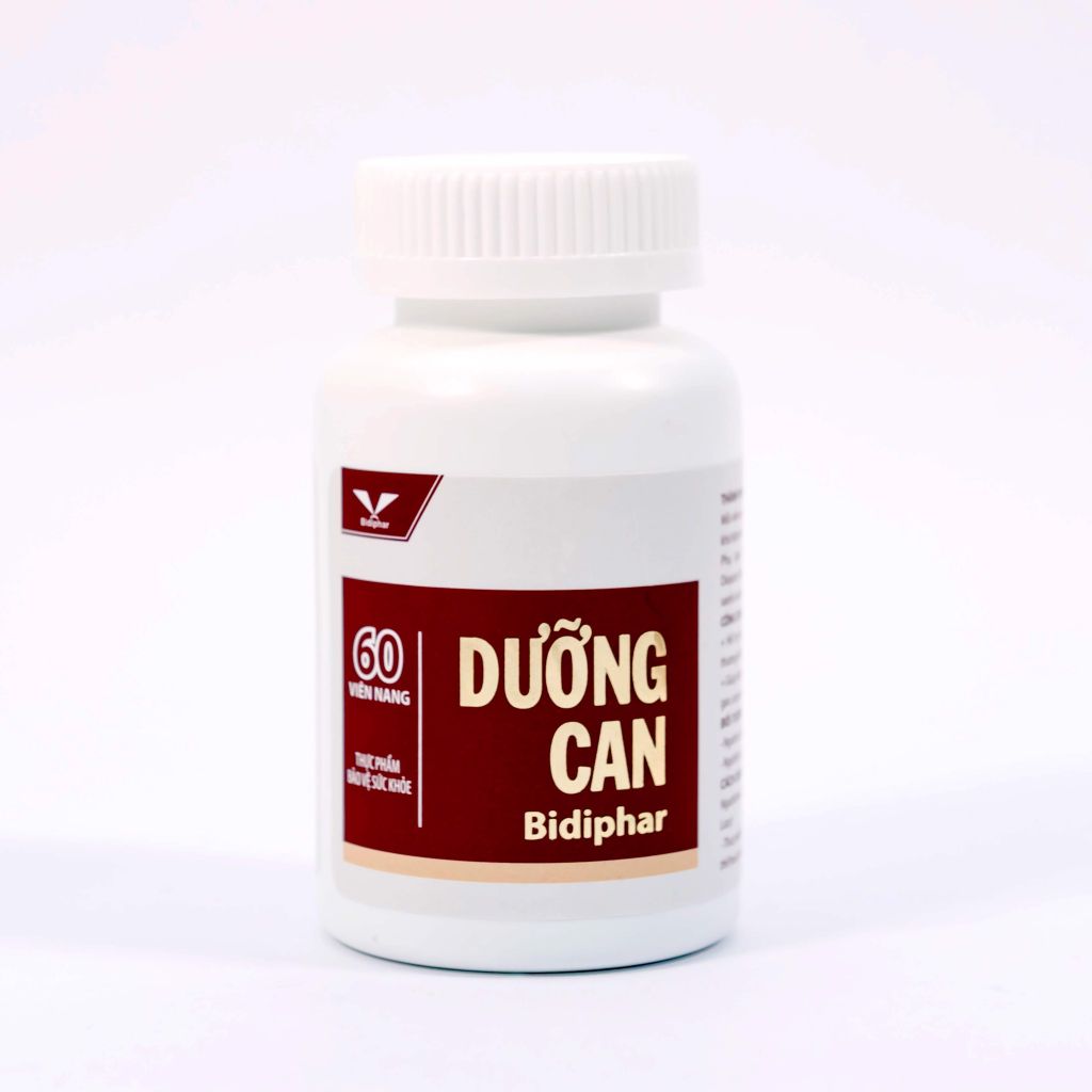 Dưỡng Can Bidiphar - Giải Độc, Tăng Cường Chức Năng Gan - Lọ 60 Viên