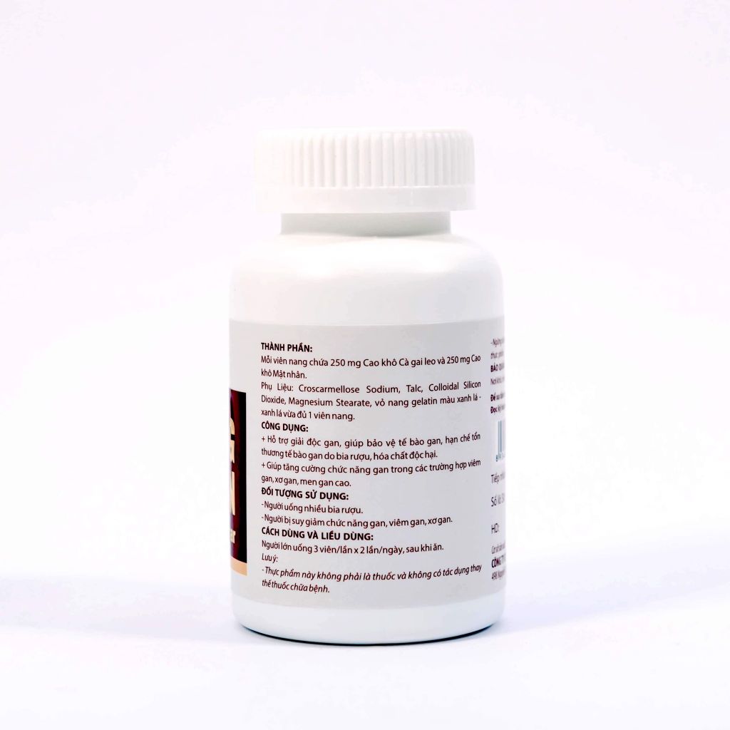 Dưỡng Can Bidiphar - Giải Độc, Tăng Cường Chức Năng Gan - Lọ 60 Viên