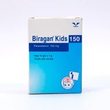 Biragan Kid 150 - Giảm Đau Hạ Sốt - Hộp 12 Gói
