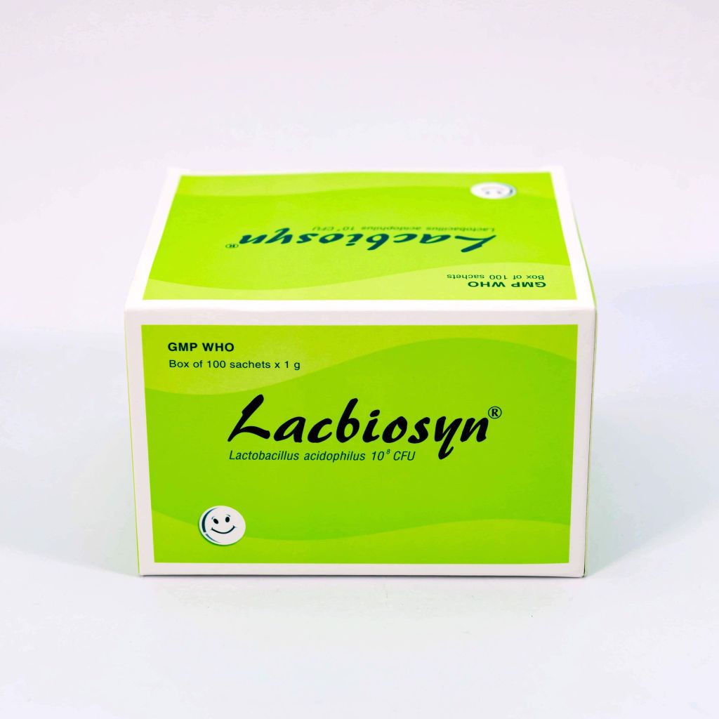 Lacbiosyn ® -Men Vi Sinh Bổ Sung Lợi Khuẩn - Hộp 100 Gói