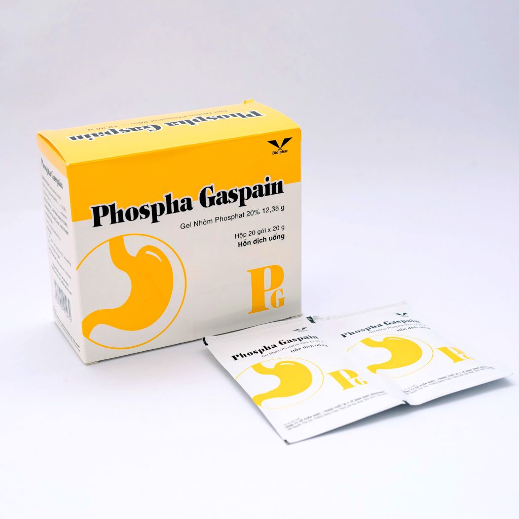 Phospha Gaspain - Thuốc Dạ Dày Trung Hòa Acid - Hộp 20 Gói