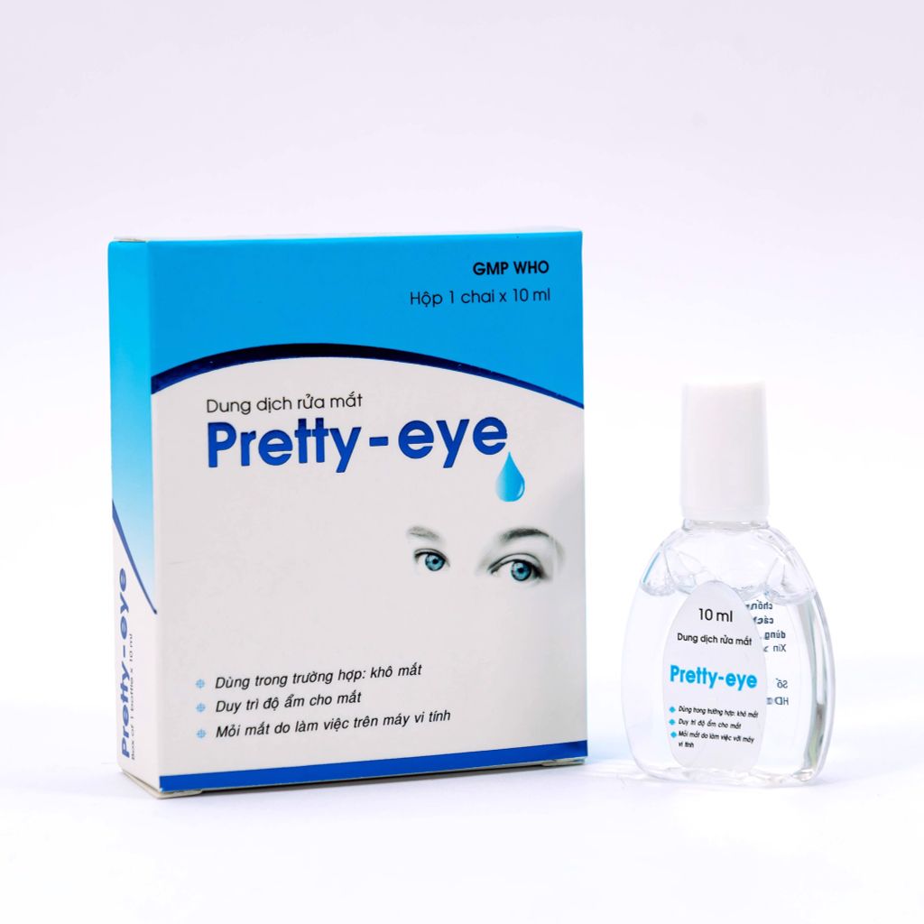 Pretty-eye - Thuốc Nhỏ Dưỡng Mắt - Lọ 10ml