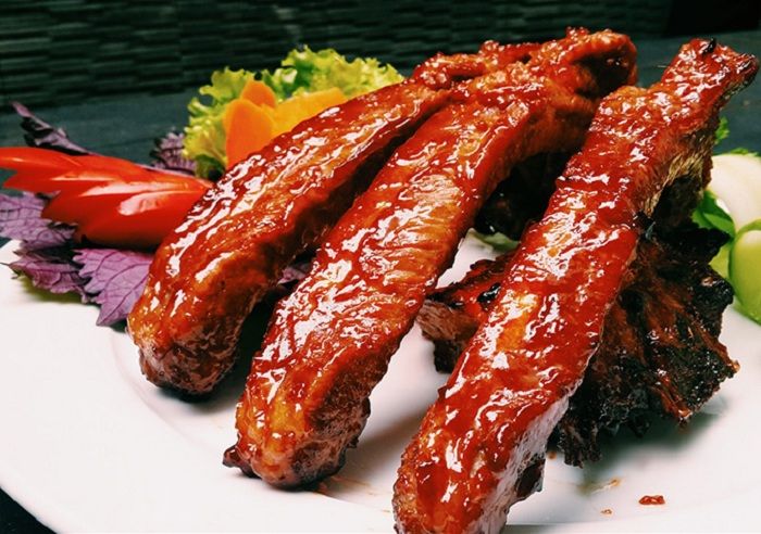 Sườn Non Bò Mỹ Có Xương Nướng BBQ