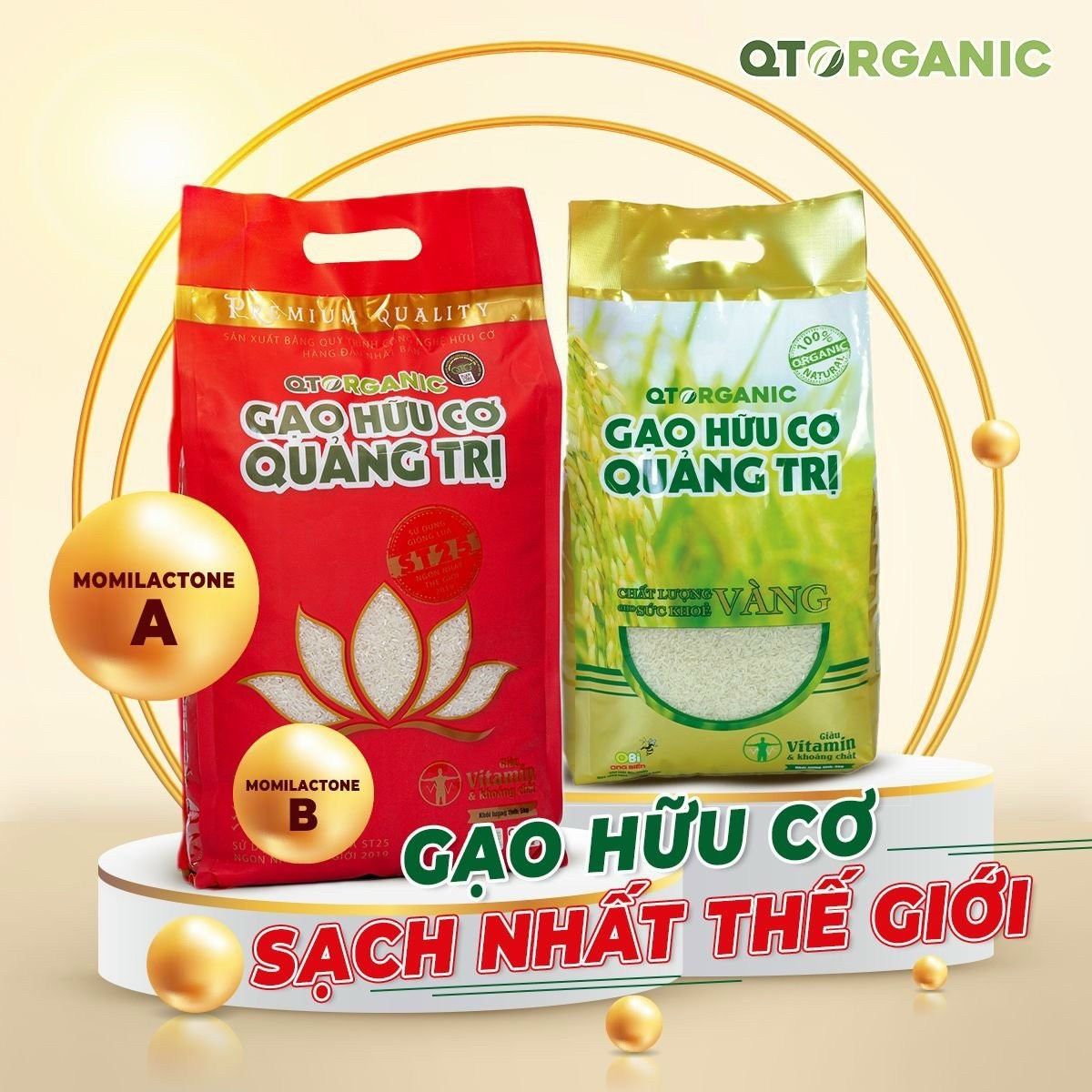 Gạo hữu cơ Quảng Trị
