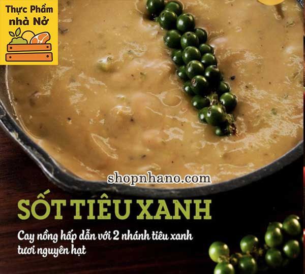 Sốt tiêu xanh