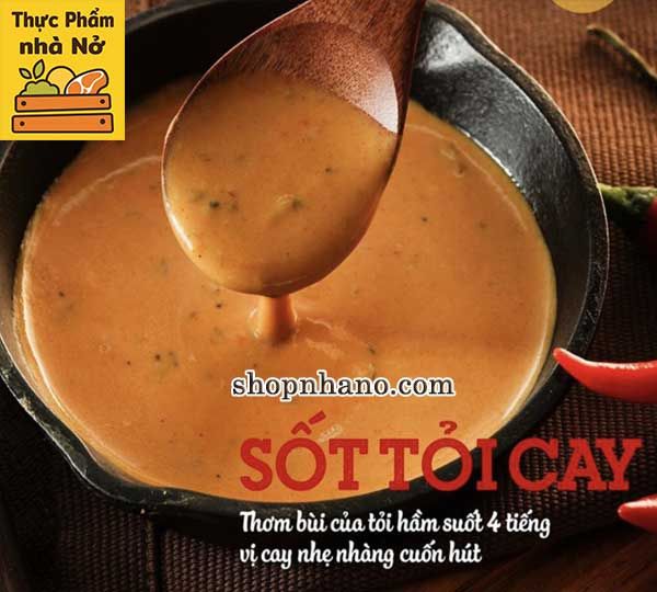 Sốt tỏi cay