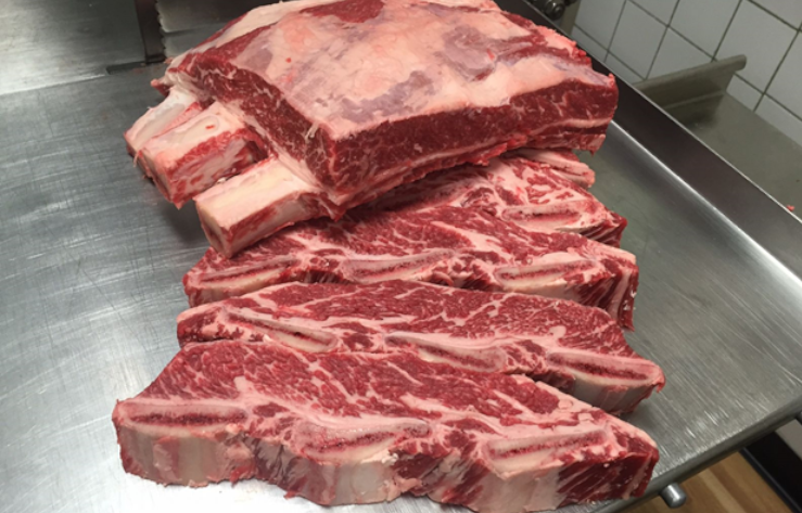 Sườn Non Bò Mỹ Có Xương Nướng BBQ