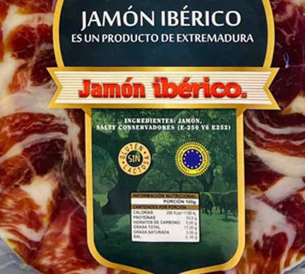 Thịt heo muối iberico đùi trước - Bellota palate slice