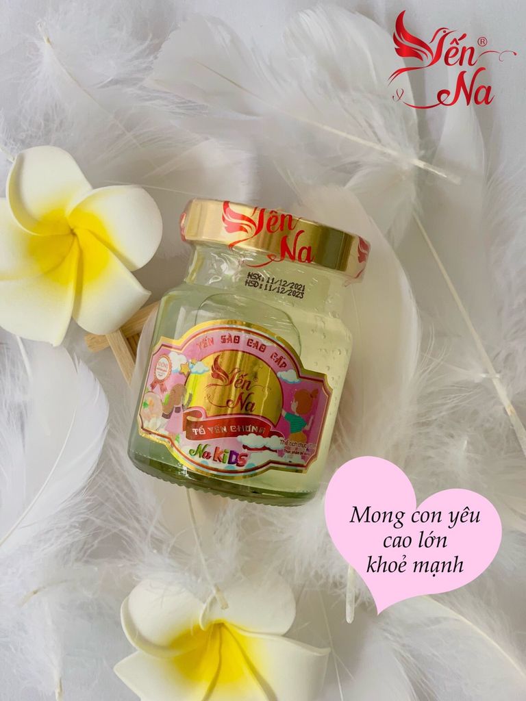 Yến chưng cho bé