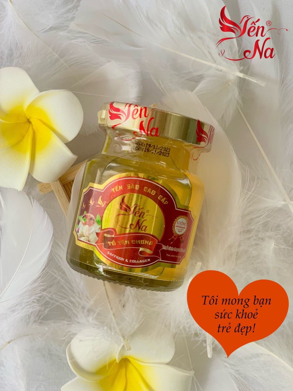 Yến chưng safron